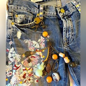 Vintage Y2K RARE ZacPosen + 7 For All Mankind collaboration